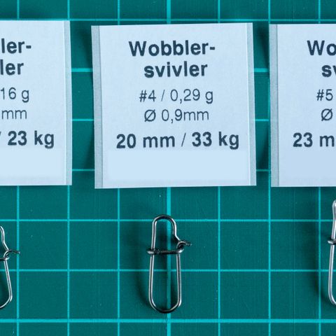 Wobbler-svivler / wobler-svivler