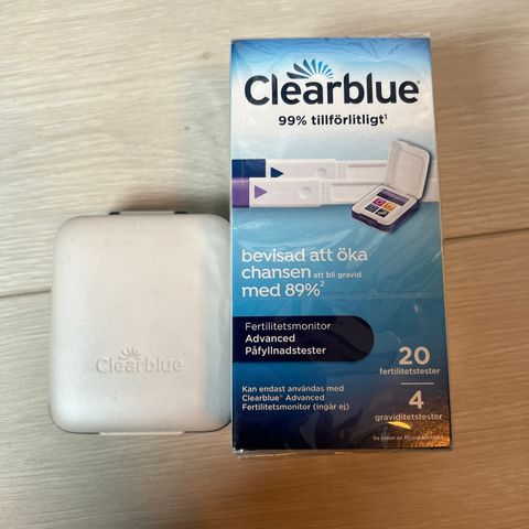 Clearblue fertilitetsmonitor + tester