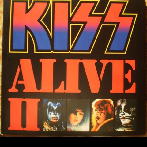 Kiss alive 2 vinyl (2014)