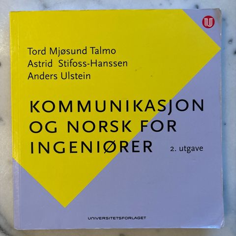 Kommunikasjon og norsk for ingeniører