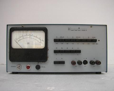 B&O (Bang & Olufsen) RWM-4 audio wattmeter (rør)