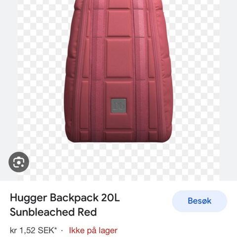 DB Douchebag 20L sunbleach red Hugger 2022