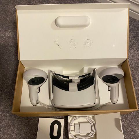 VR BRILLER Meta Quest 2 (Oculus modell) 256gb