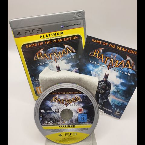 PS3 - Batman: Arkhangelsk Asylum GOY Edition - CIB & SOM NY!