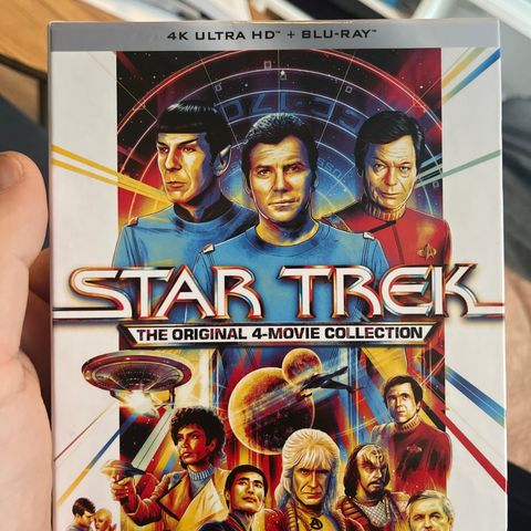 Star Trek original 4 movies 4k