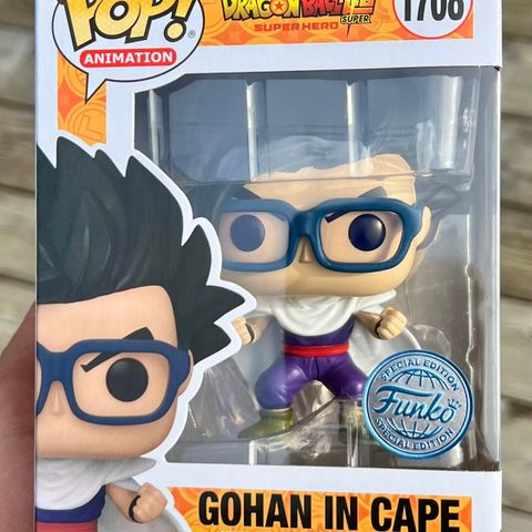 Funko Pop! Gohan In Cape | Dragon Ball Super: Super Hero (1708)