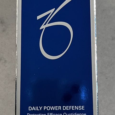 ZO Daily Power Defense Serum, ny/uåpnet selges. Nypris 2095kr!