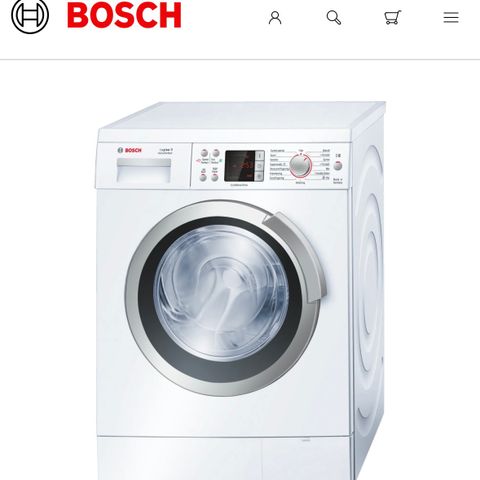 Bosch logixx 8 varioperfect