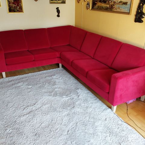 2 år gammel hjørnesofa ,kvalitets   sofa