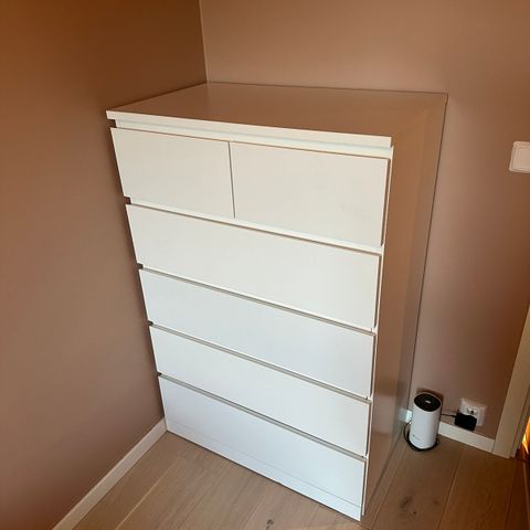 Ikea Malm (6 skuffer)