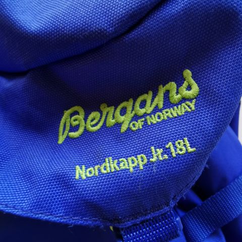 Pent brukt Bergans Nordkapp jr. 18 liters tursekk