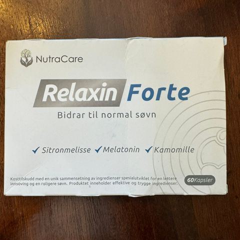 Relaxin Forte for normal søvn