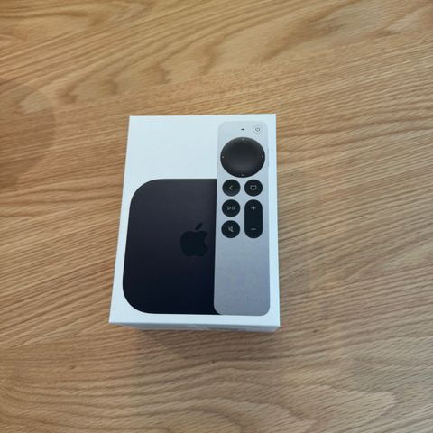 Uåpnet - Apple TV 4K 64 GB