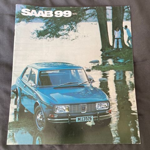 Salgsbrosjyre SAAB 99 1970