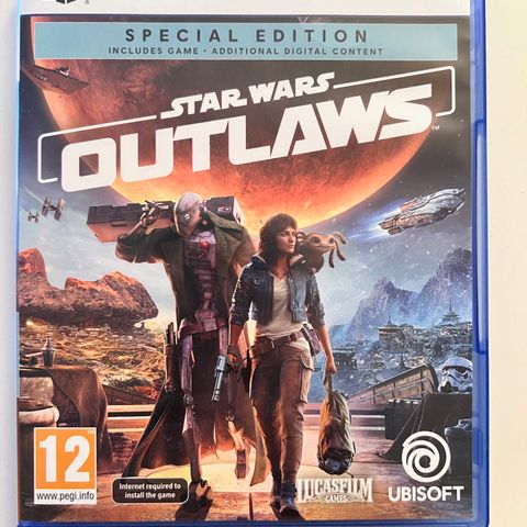 Star Wars Outlaws PS5 selges brukt