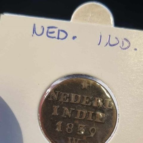 1 cent 1839 Nederland/Indonesia