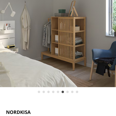 Helt nytt og montert Nordkisa Garderobe