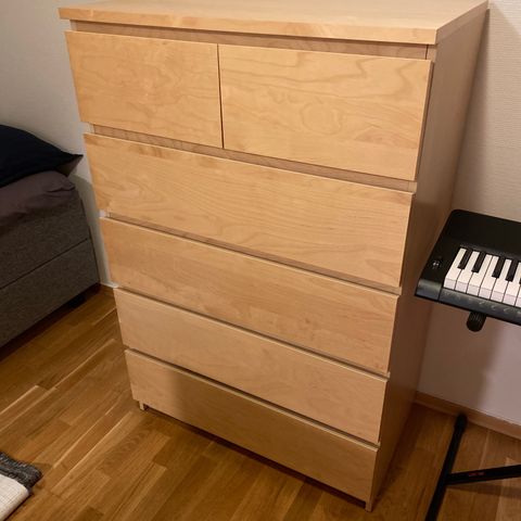 Malm kommode fra Ikea