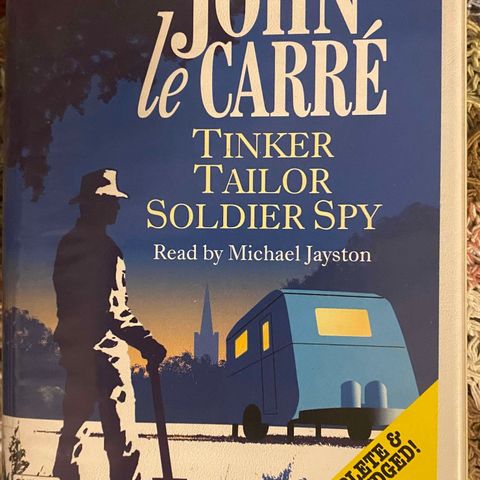 LYDBOK: JOHN LE CARRE: TINKER, TAYLOR, SOLDIER, SPY PÅ KASSETT