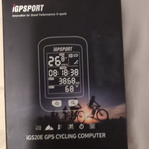 Speedometer med Gps . Igpsport Igs 20e .