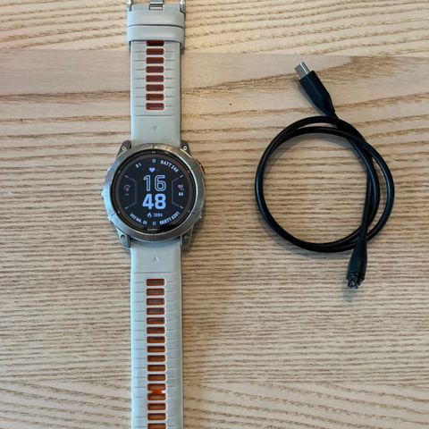 Garmin Fenix 7X Pro Sapphire Solar pulsklokke selges!