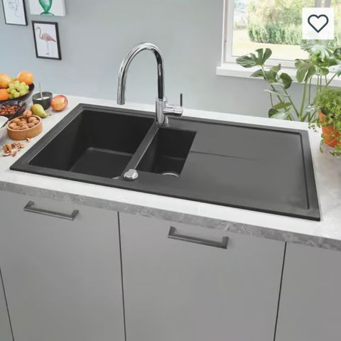 Grohe k400 kjøkkenkum dobbel