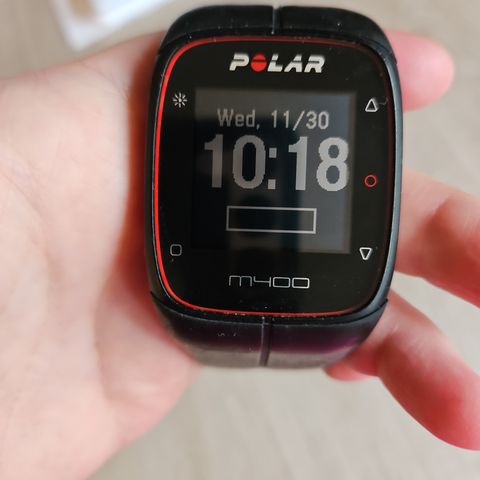 Polar m400 pulsklokke