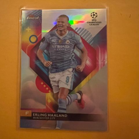 Erling Haaland Refractor fotballkort