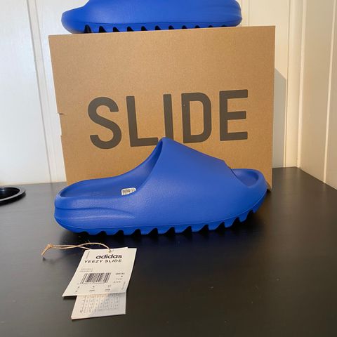 Yeezy slides Azure