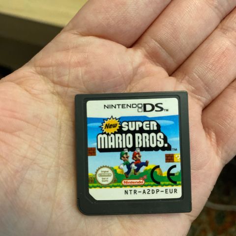 Super Mario bros DS (bare spillkortet)