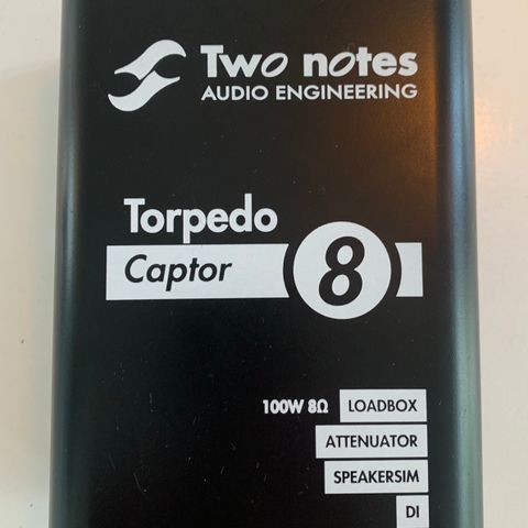 Two Notes Torpedo Captor