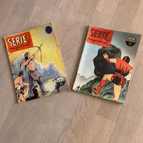 Seriemagasinet nr. 5 og 9 1953