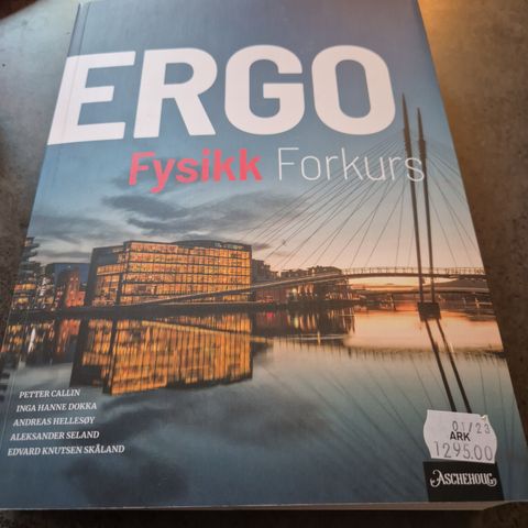 Ergo fysikk forkurs