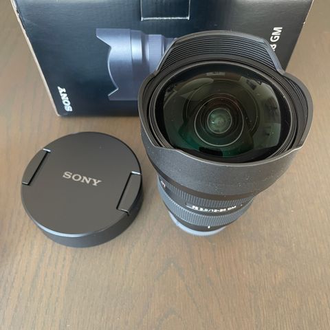 Sony FE 12-24mm f2.8 GM med HAIDA bakfilter sett