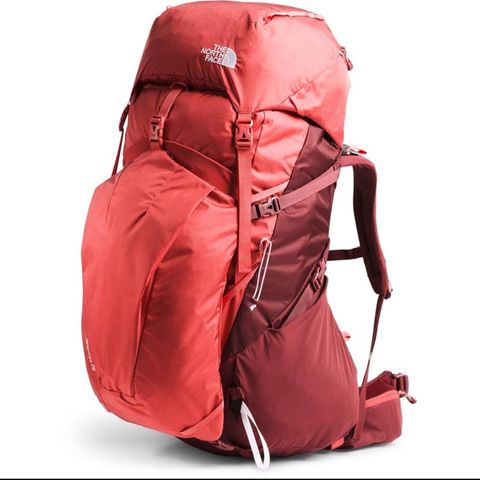 Pent brukt 65l Griffin tursekk fra The North Face