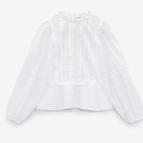 Zara nydelig bluse str l