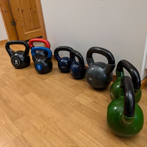 Kettlebells for hjemmetrening