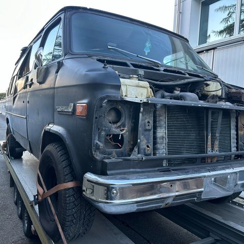 Deler selges, GMC Vandura 1983, 6.2 Diesel, TH700