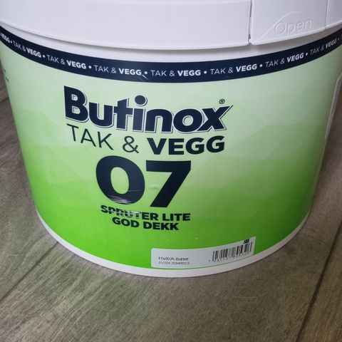 10 liter med farge blek sand fra Butinox