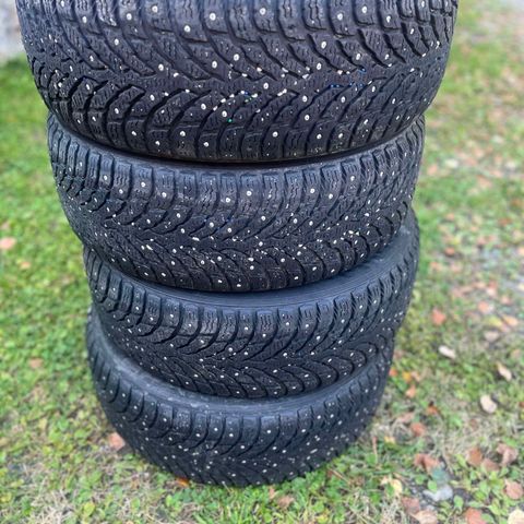 Nokian hakkapeliitta 205/65R16 7mm pggdekk