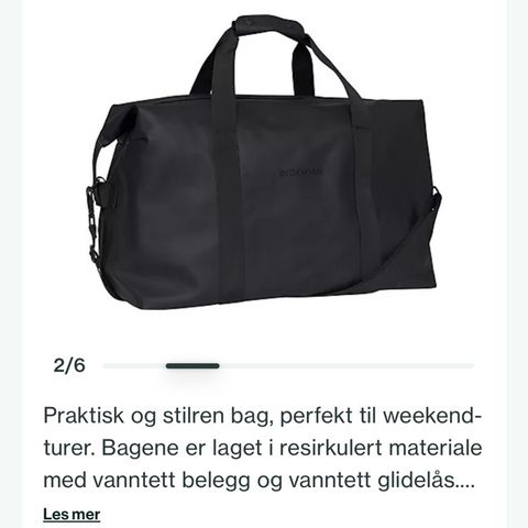 Backmann Bag/weekendbag