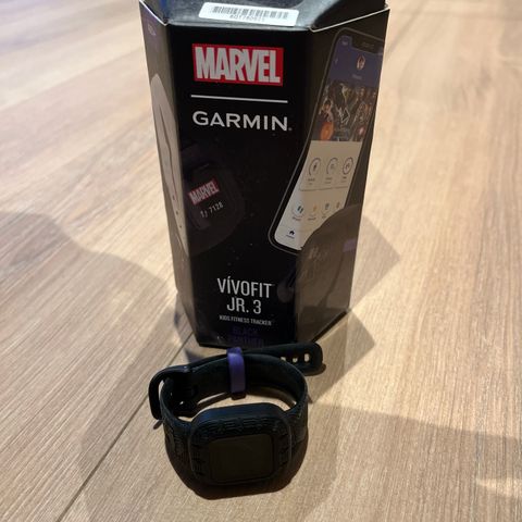 Marvel Garmin Vivofit jr. 3 Ny, kun åpnet og prøvd en dag.