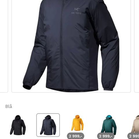 Arcteryx jakke som ny