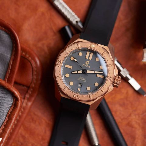 Boldr Odyssey Bronze Slate Grey - Robust og tøff klokke til salgs