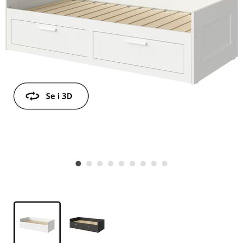 Brimnes dagseng fra IKEA