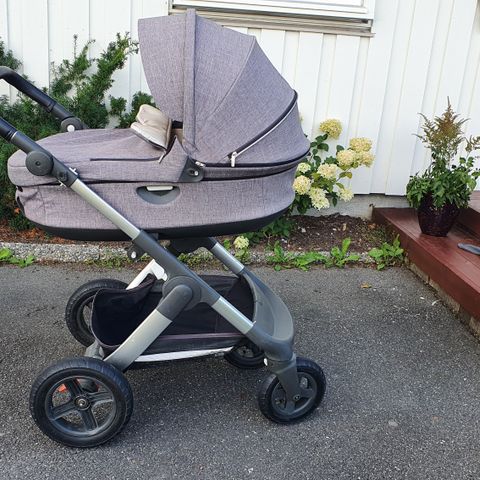 Veldig fin Stokke trailz vogn