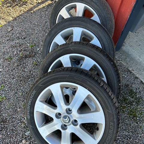 145/65R15 Felg og dekk