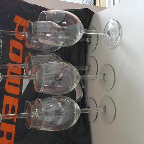 11 stk ubrukt vinsglass