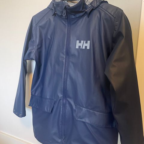 Helly Hansen regn jakke med hette selges