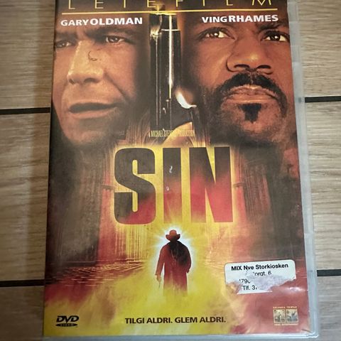 Sin DVD - Drama/Thriller